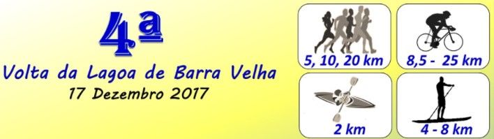 Barra Velha Competio ser dividida em quatro modalidades A 4ª Volta da Lagoa, promovida pela Associação de Moradores do Bairro Quinta dos Açorianos em parceria com a Prefeitura de Barra Velha, acontece no dia 17 de...